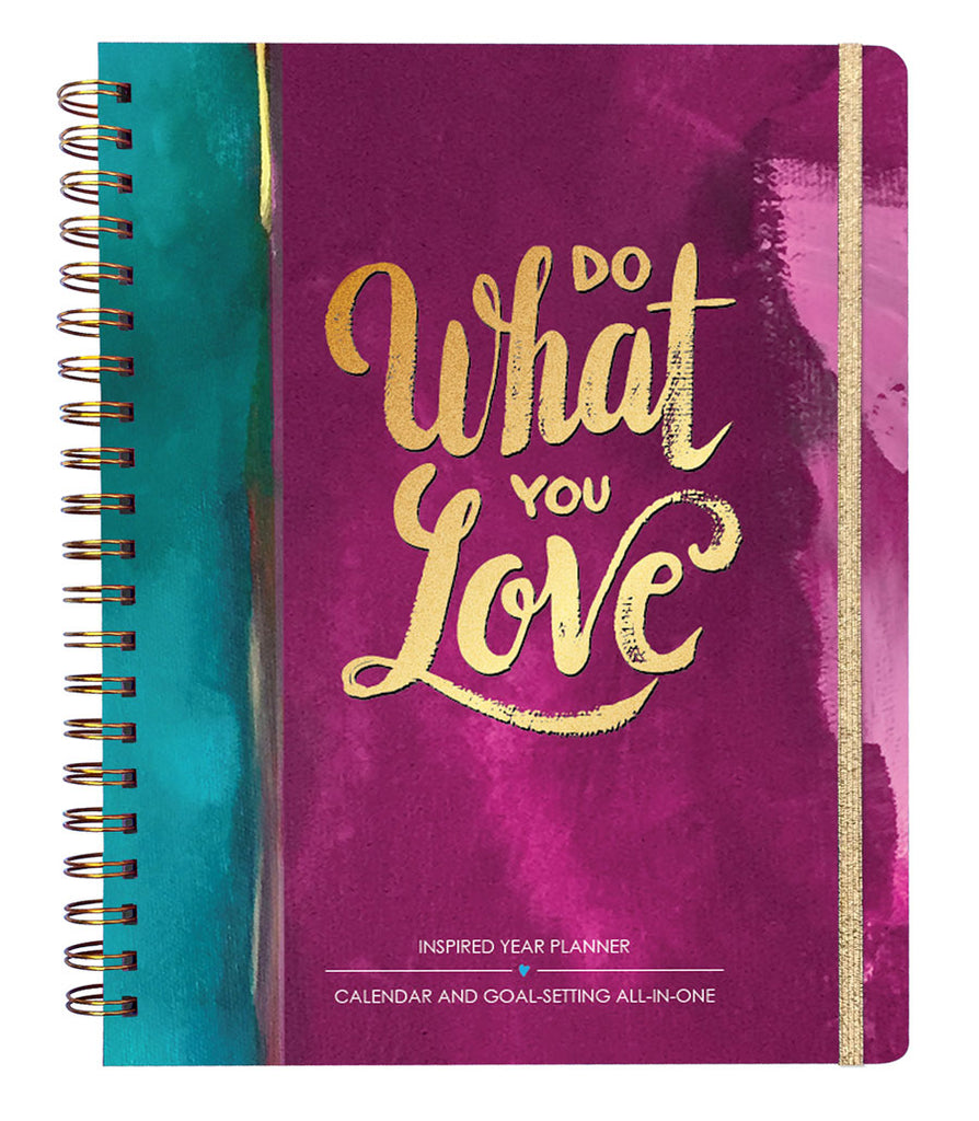 Inspired Year Planner Softcover - Do What You Love