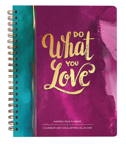 2019 Inspired Year Planner Softcover - Do What You Love