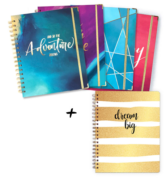 Planner + Writing Journal Bundle