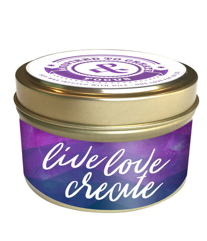 Inspired to Create Soy Wax Candle | Live Love Create