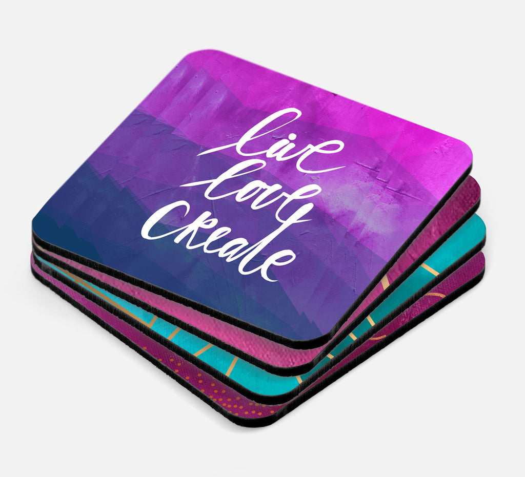 Inspired to Create Coasters