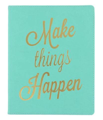 Make Things Happen Lined Journal - 8x10