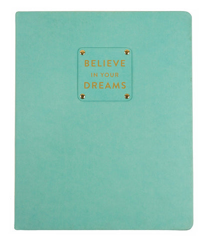 Believe in Your Dreams Lined Journal - 8x10