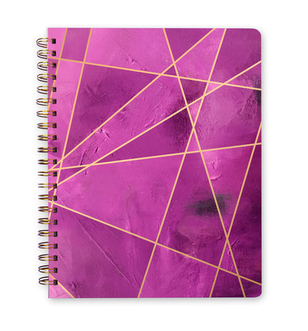 Inspired to Create Journal | Small - Fuschia Fragment