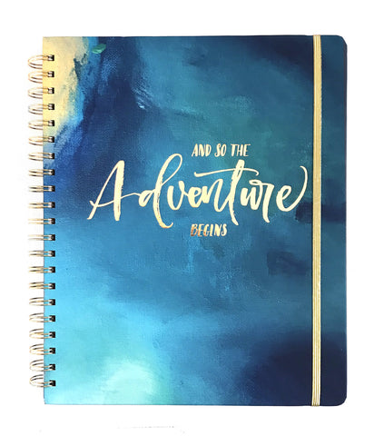 2019 Inspired Year Planner Hardcover | Adventure Begins
