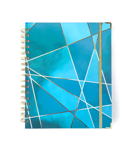 2019 Inspired Year Planner | Aqua Fragment Cover