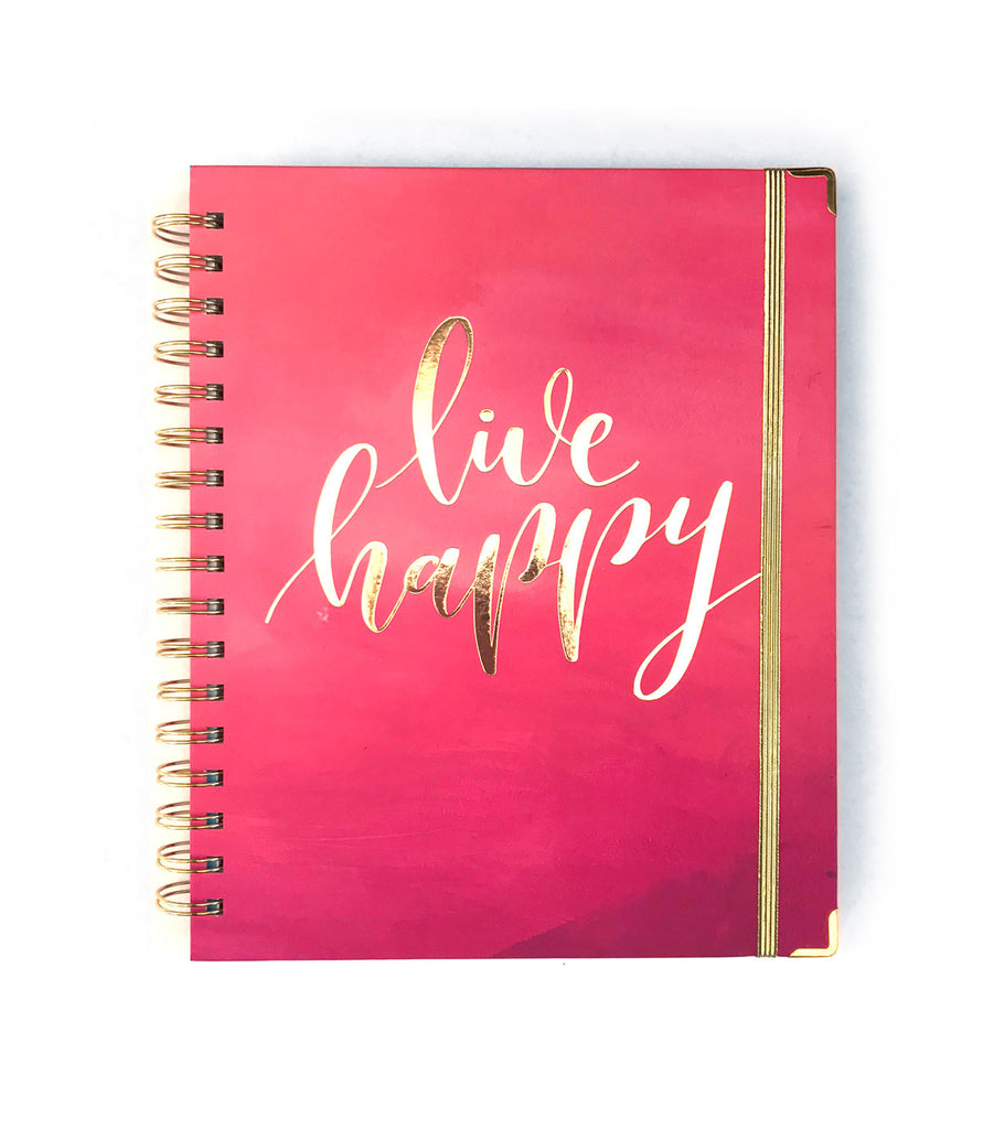 2019 Inspired Year Planner | Live Happy Cover