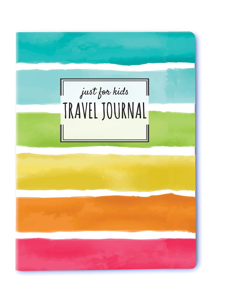 Kids Travel Journal - Saddle Stitch - Rainbow