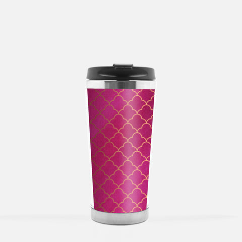 Inspired to Create Tumbler | Pink Scallop